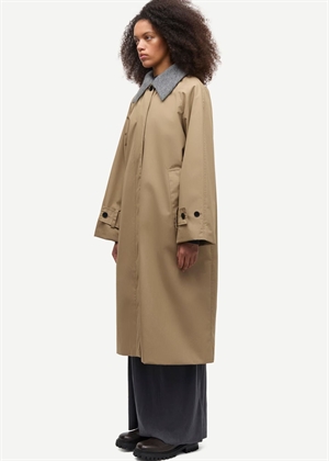 Saalmys coat 15923 Lead Gray Samsøe